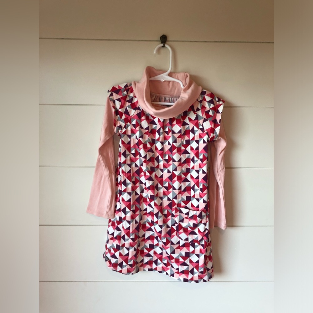 Tea Collection Geometric Tunic Long Sleeved Girls 5